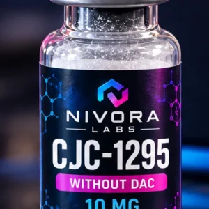 Frasco ilustrativo de Nivora Labs